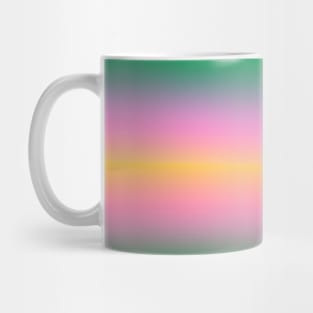 YELLOW PINK GREEN ABSTRACT TEXTURE Mug